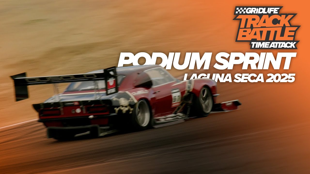 GRIDLIFE TrackBattle | Podium Sprint | Laguna Seca 2025