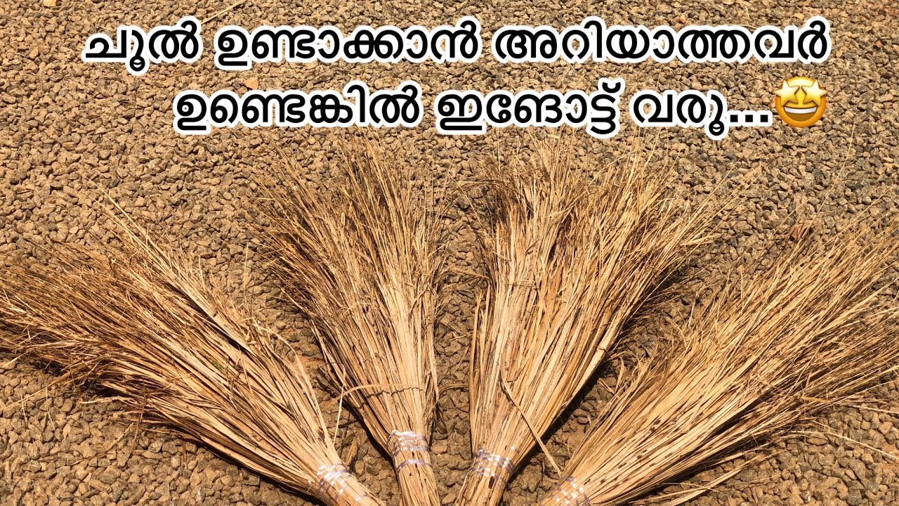ചൂല്‍ ഉണ്ടാക്കാന്‍ അറിയില്ലെ...ഇതൊന്ന് കണ്ടു നോക്കു...🙌Detailed Broom making video