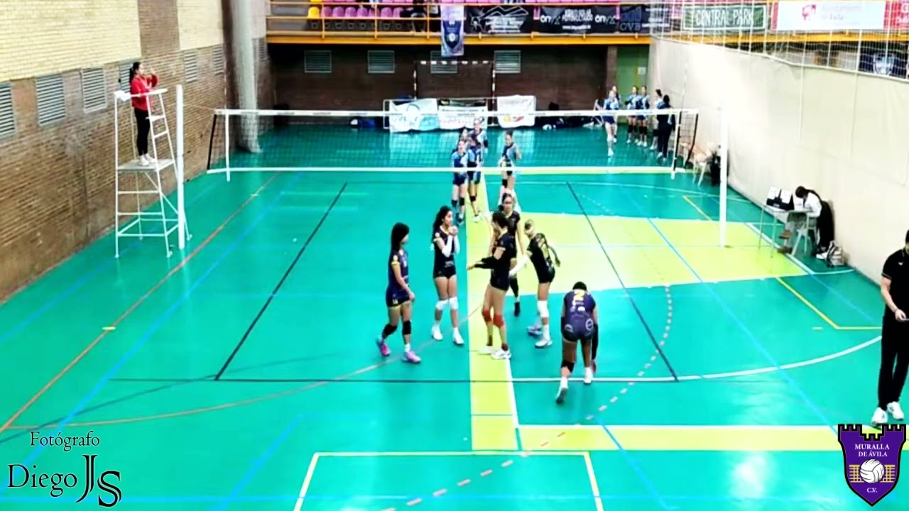 Partido Cadete Femenino - Rubberb-Vulk- C.D. Voleibol Abulense VS CV Muralla de Ávila