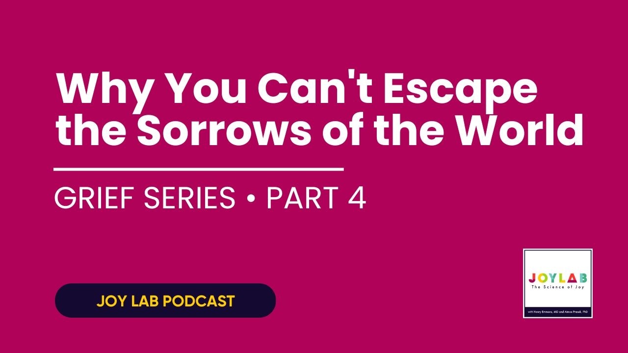 Why You Can't Escape the Sorrows of the World (and why that's a good thing) | Joy Lab Podcast [251]