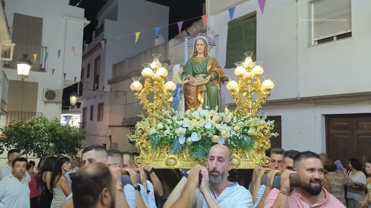 Procesión de Santa Ana, patrona de Molvízar (Granada). 26 de julio de 2024.