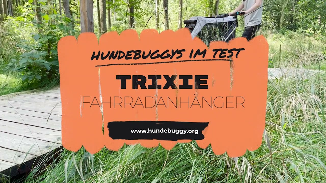 Trixe Fahrradanhänger/ Hundebuggy | Hundebuggys im Test