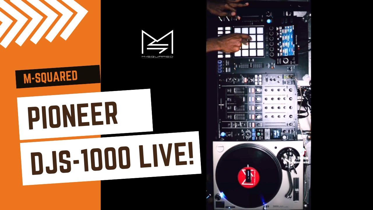 PIONEER DJS-1000 LIVE! HOW I USE IT