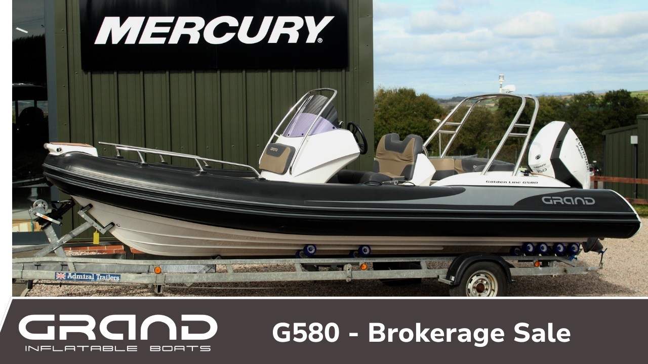 ПРОДАЕТСЯ: Катер Grand G580 (2018 г. выпуска) от брокера – двигатель Evinrude 150 л.с. | Всего 11...