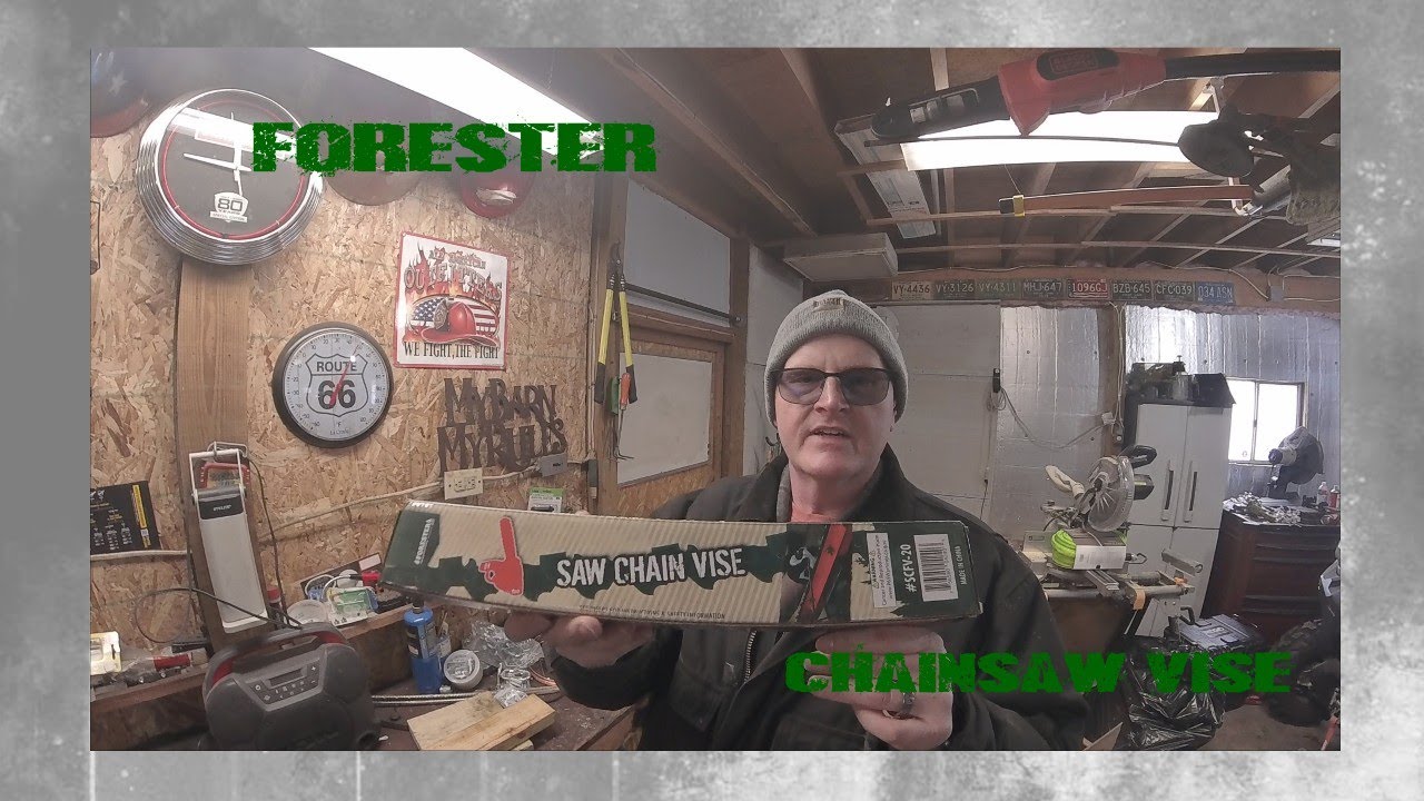 Forester Saw Chain Vise Unboxing 