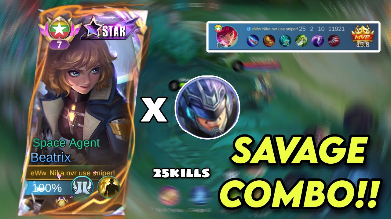 THIS COMBO SHOULD BE ILLEGAL — BEATRIX + JOHNSON = PURE DESTRUCTION 🚫🔥.#beatrixbestbuild #beatrix