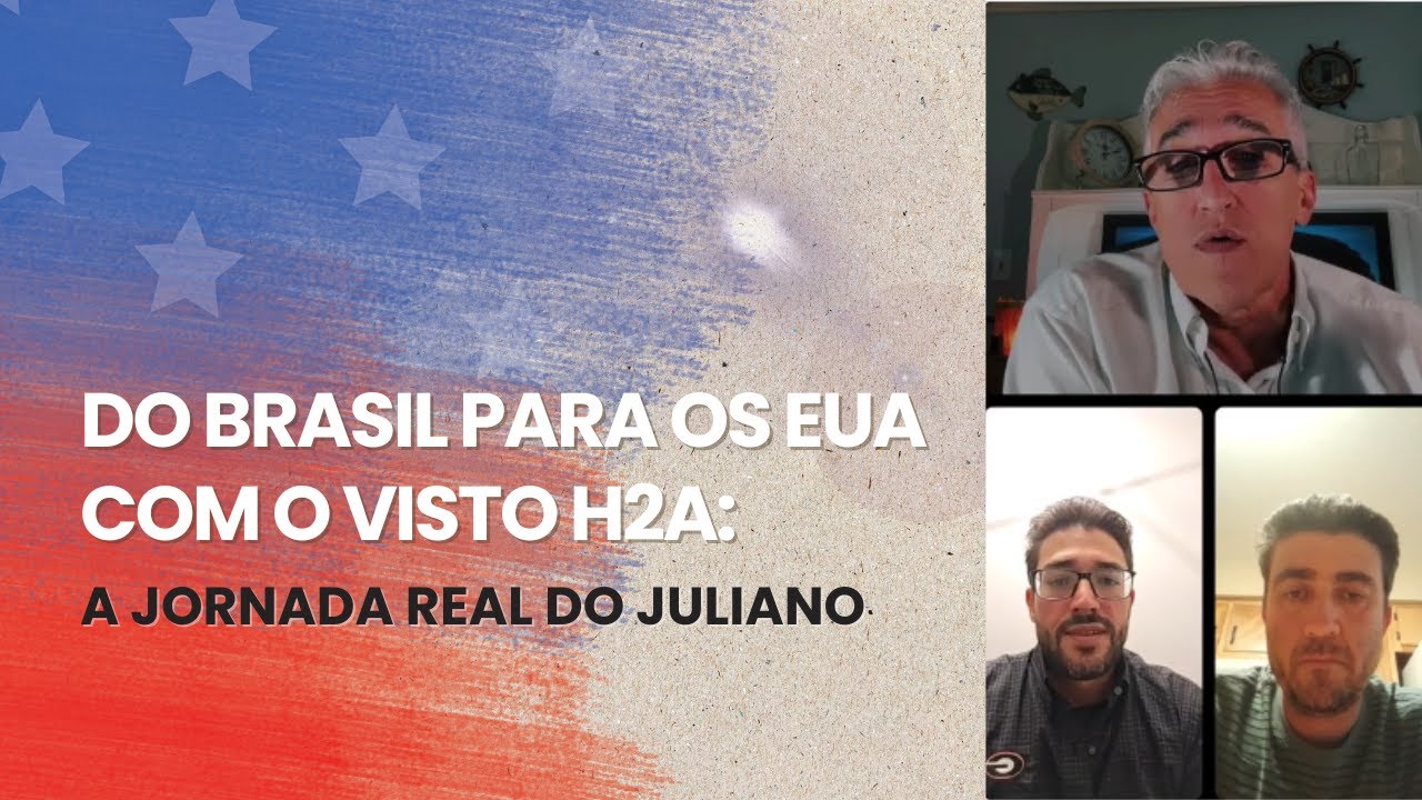 Do Brasil para os EUA com o visto H2A: A jornada real do Juliano
