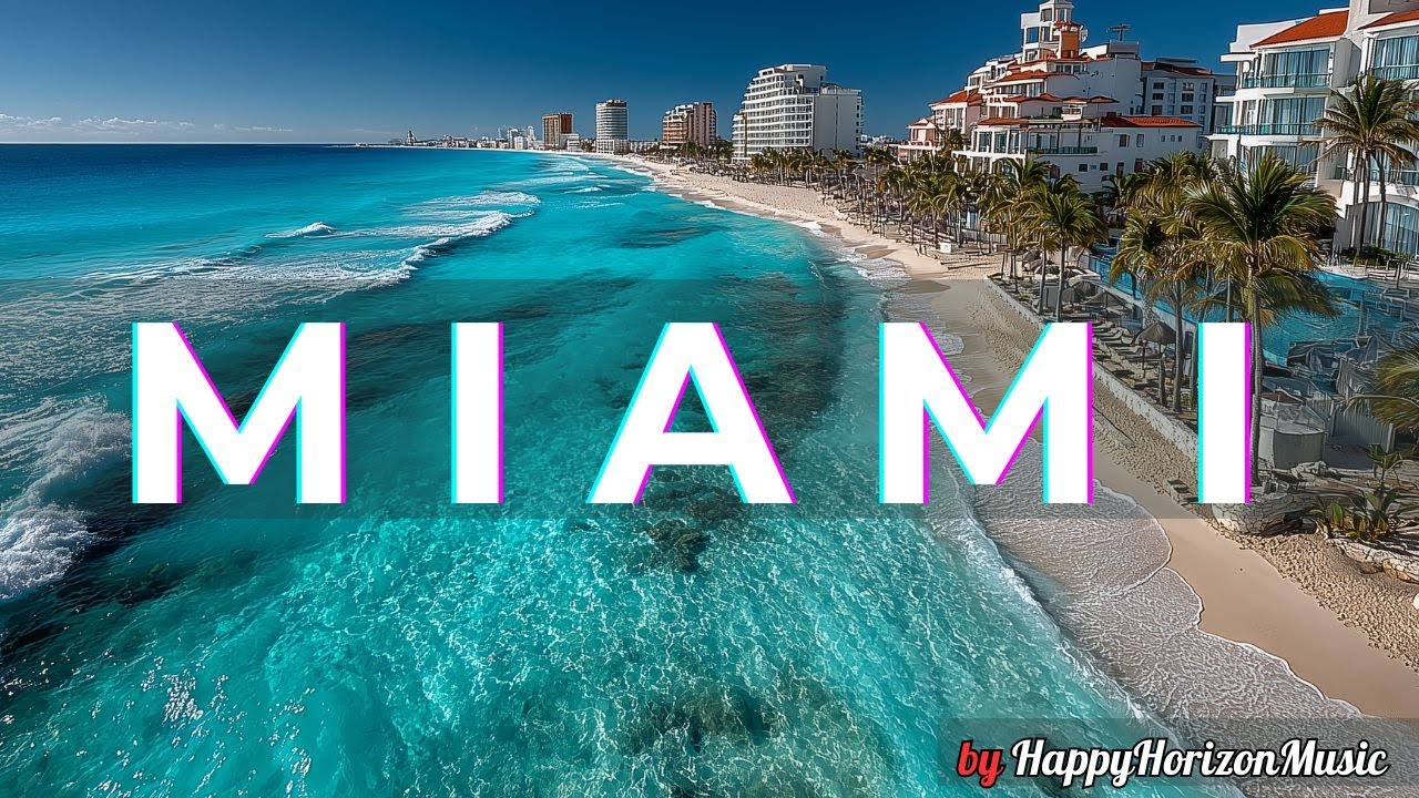 MIAMI COAST ☀️ | Elegant Tropical Chill Beat 2025