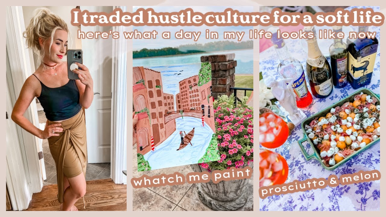 I TRADED HUSTLE LIFE FOR A SOFT LIFE FEMININE ENERGY, HYGGE, SUMMER BUCKET LIST, CLEANING, MEAL PREP