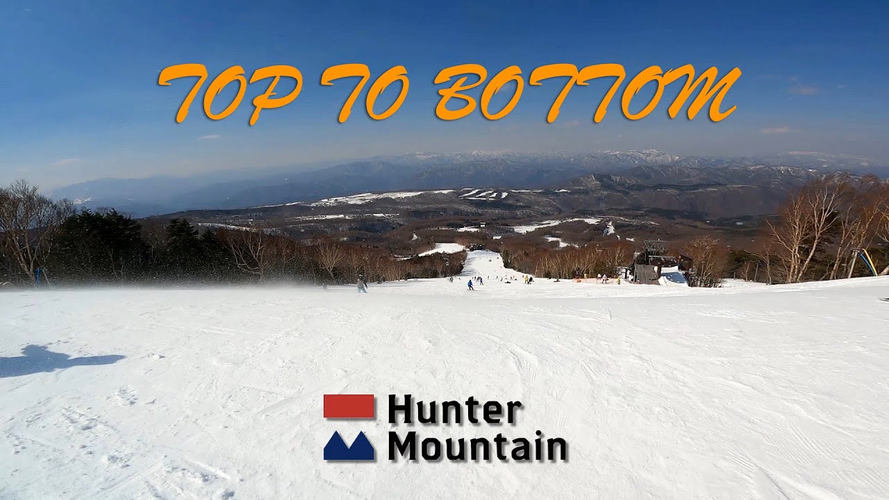 ハンターマウンテン塩原 山頂から山麓まで TOP TO BOTTOM