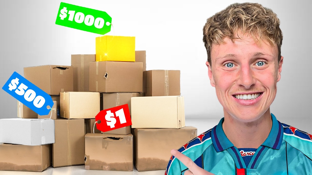$1 vs $1,000 Football Shirt Mystery Box!