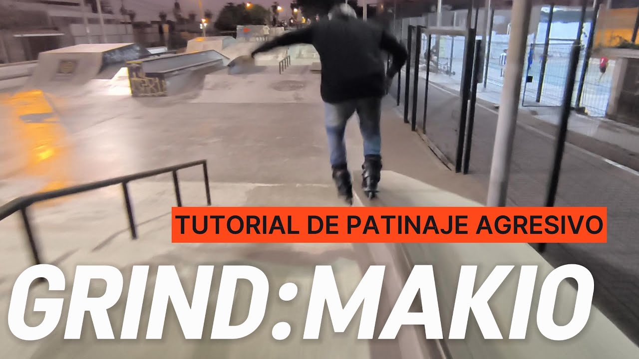 Cómo Grindar en Patines Agresivos 🚀 Aprende el Truco MAKIO (Guía para Principiantes)