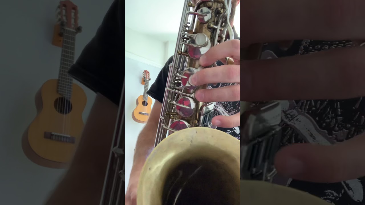 1975 Buescher Aristocrat Tenor leak test sound
