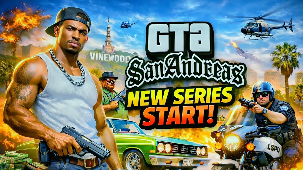 GTA San Andreas CJ is back #1 mission 1