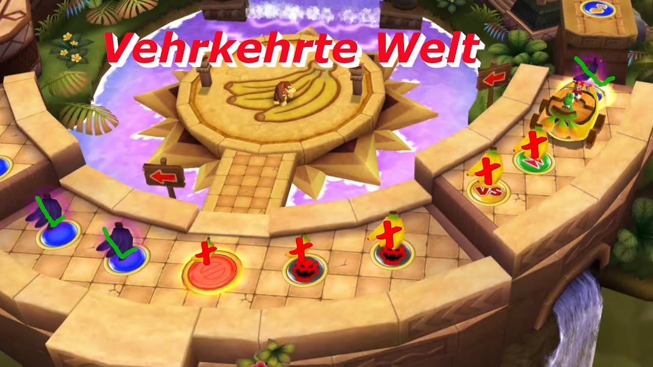 Mario party 9 aber der letzte Gewinnt das Spiel | DK Dchungelruine.