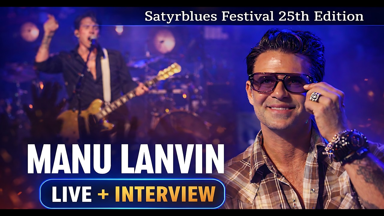 Behind the Music | Manu Lanvin at Satyrblues Festival