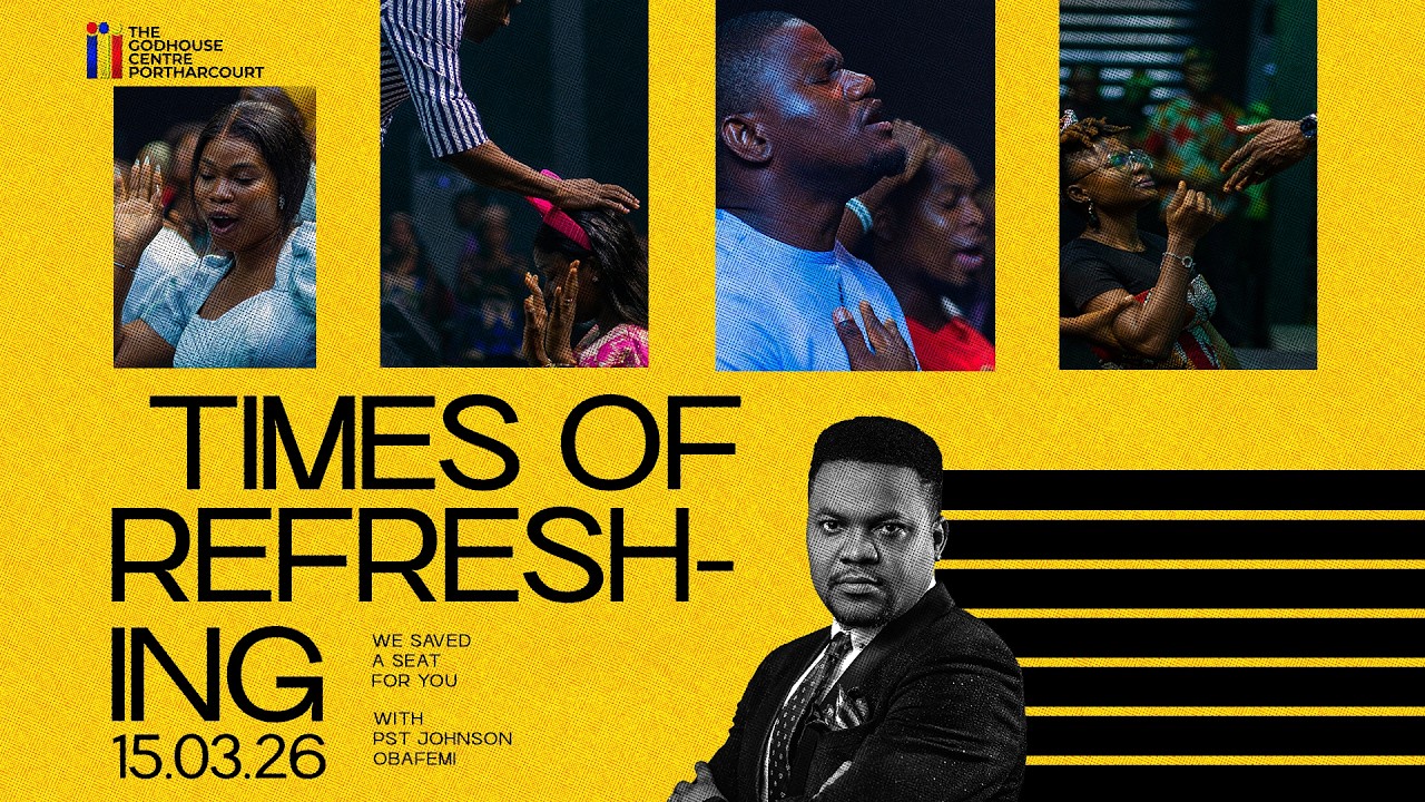 2nd Service | Times of Refreshing with Pastor Johnson Obafemi | 15th March, 2026