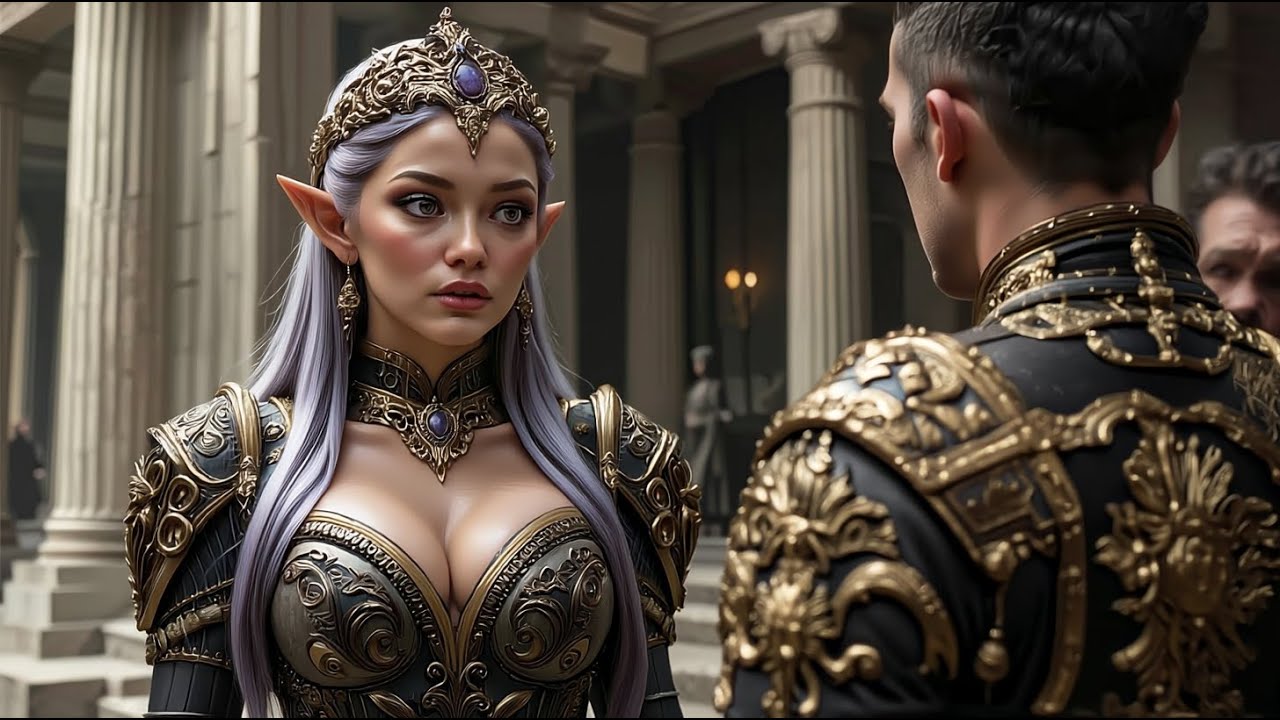Assigned with Watching the Alien Princess… Yet She Escapes Only to Find Her Human Crush HFY | HFY