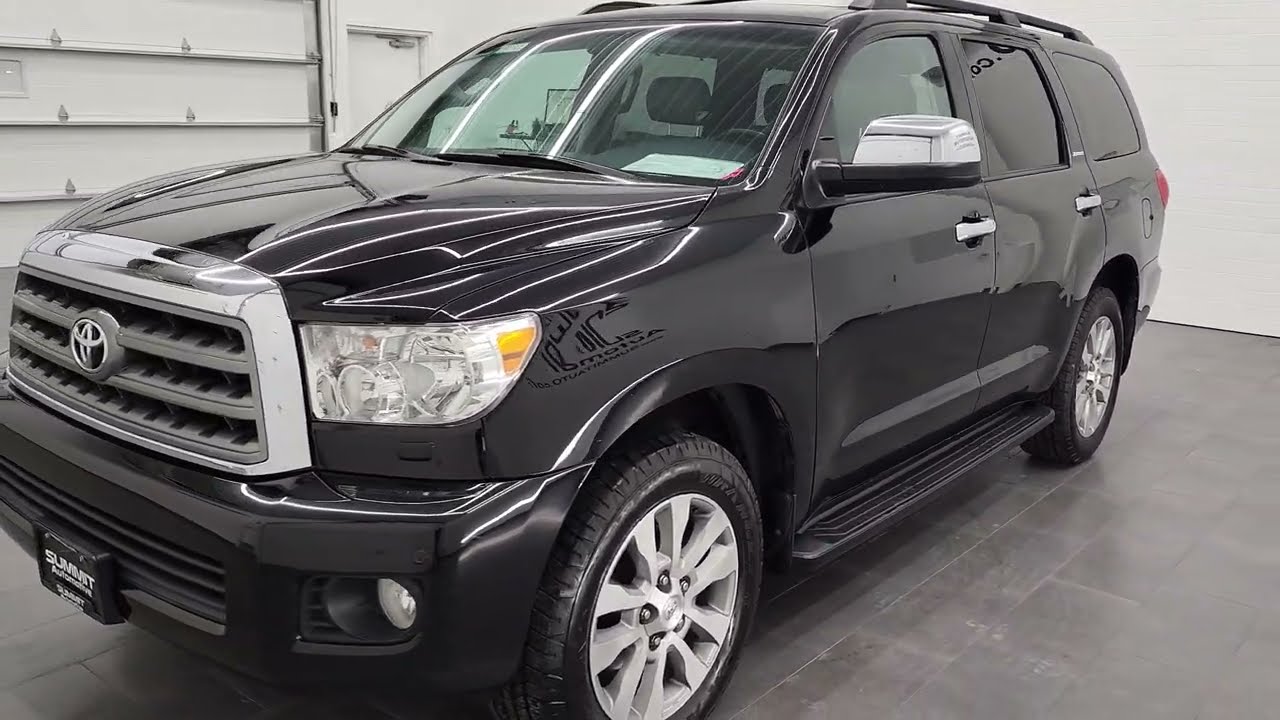 4K 2014 TOYOTA SEQUOIA LIMITED 8 ПАССАЖИРСКИЙ ОБЗОР ОБЗОР 12576Z ПРОДАН!
