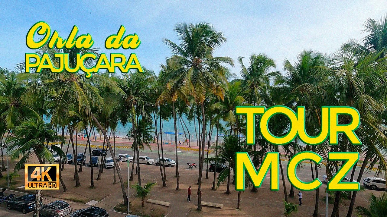 Restaurantes, hotéis, quiosques e barracas da orla da Pajuçara em Maceió. [TOUR MCZ]