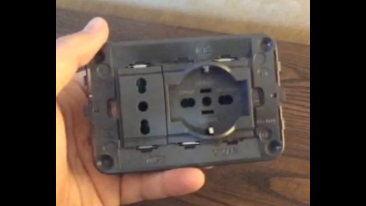 Come collegare i fili elettrici in due prese elettriche