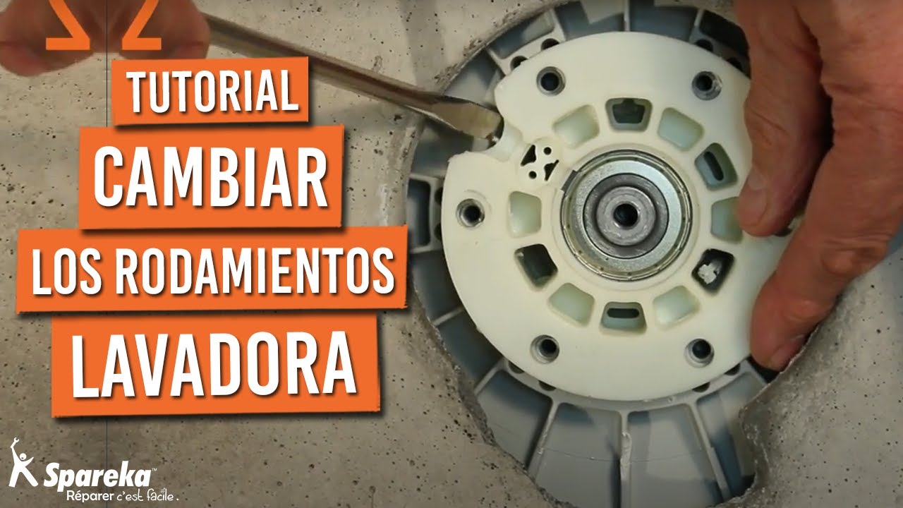 Cómo cambiar los rodamientos del tambor de tu lavadora ?