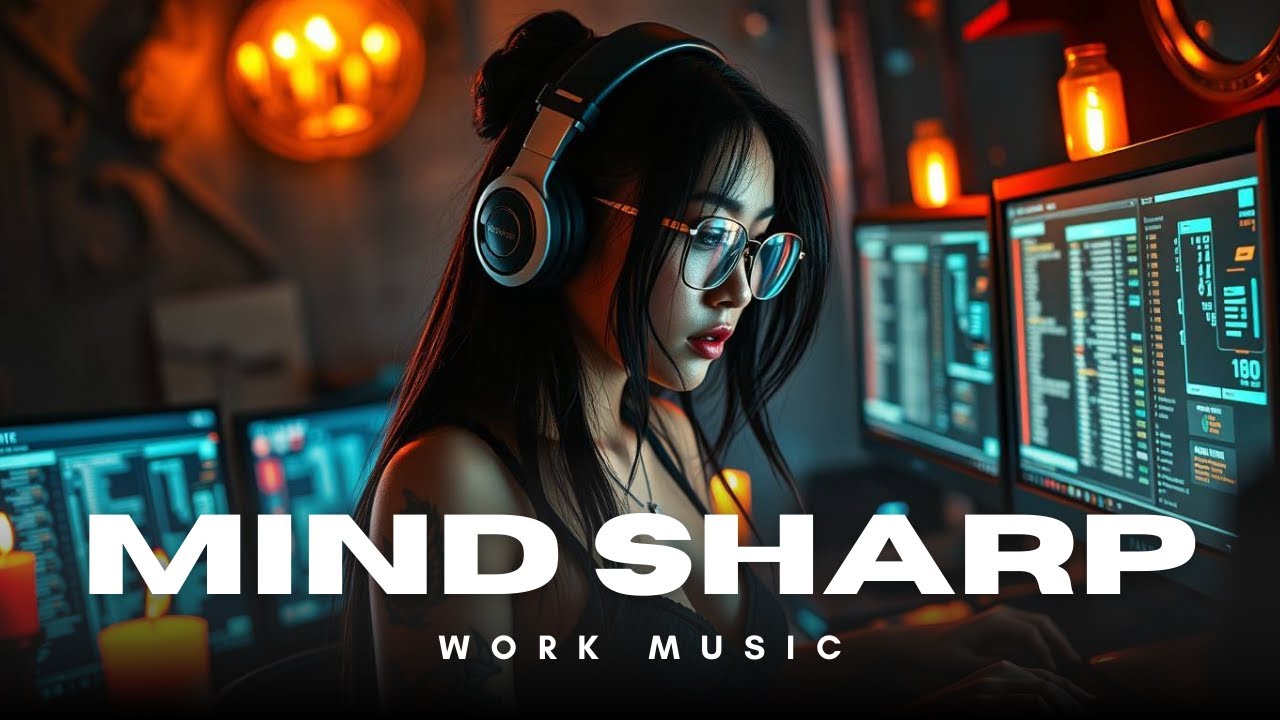 Power your projects with music office & ambient work in a well-organized desk