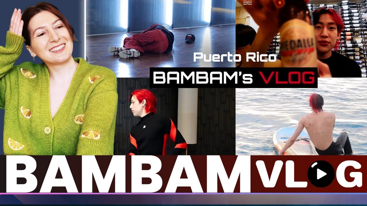 BamBam THE 1ST WORLD TOUR[AREA 52] in San Juan, Puerto Rico 2023-2024 BB Vlog | Reaction