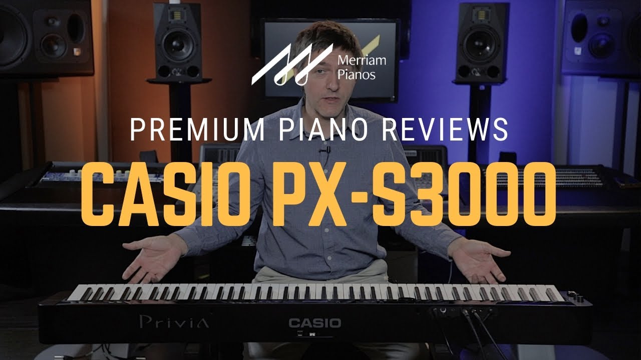 🎹Обзор и демонстрация цифрового пианино Casio Privia PX-S3000 — фортепиано среднего класса🎹