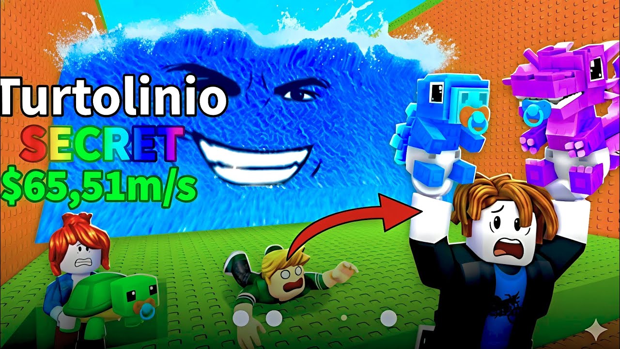 POV: Bro thought it was just water 🌊💀Escape the TSUNAMI or get sent back to spawn 😭#roblox 