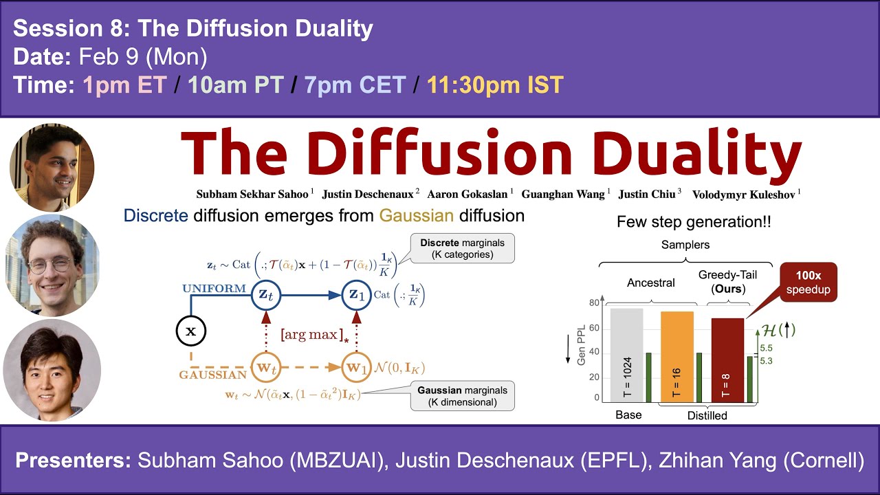 S8 | The Diffusion Duality