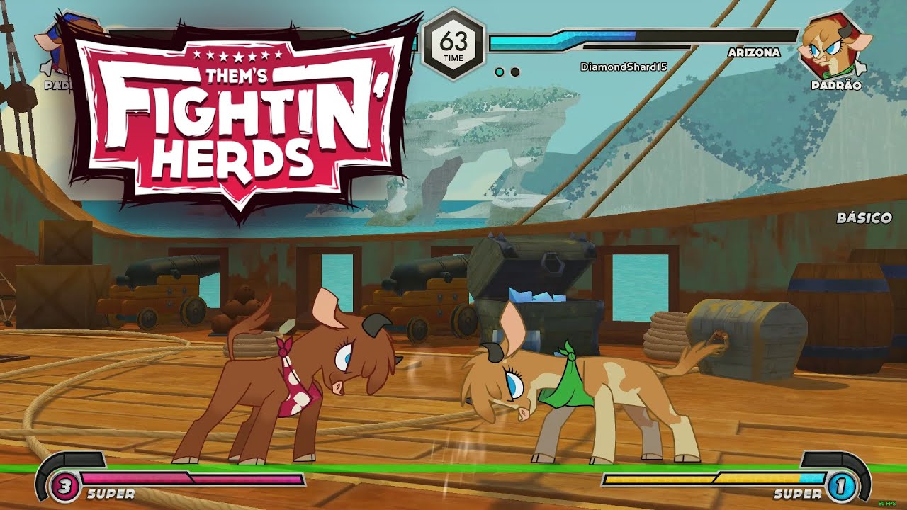 Them's Fightin' Herds online | As melhores partidas de retorno #1/2