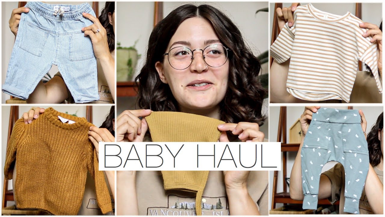 Gender Neutral Baby Clothing Haul || H&M, Zara, & Quincy Mae