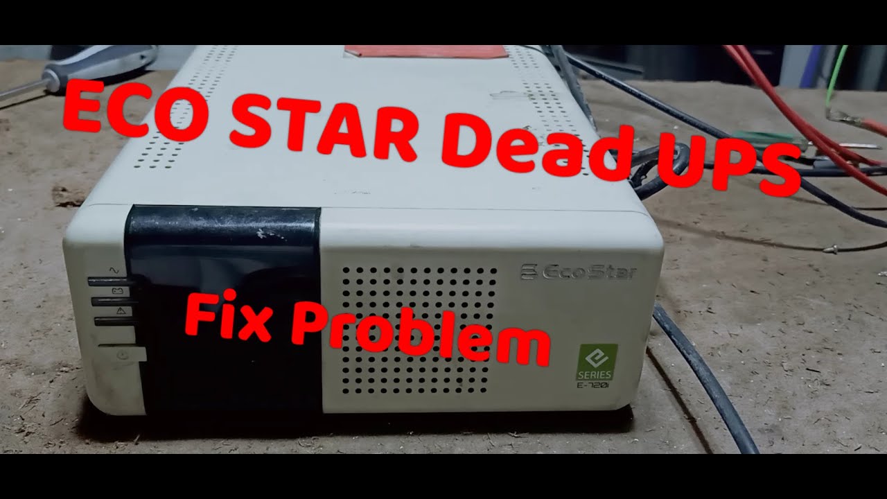 How to repair ECO STAR dead ups