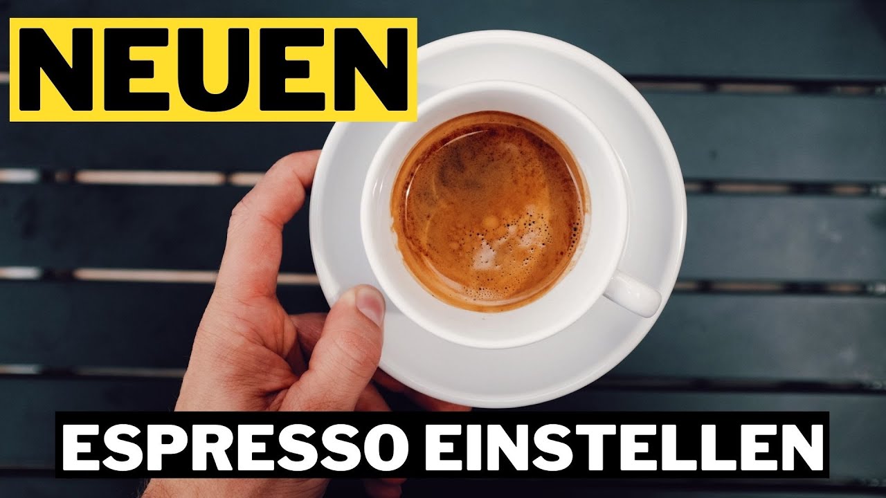 Wie Siebträger einstellen mit NEUEM Espresso? Schritt für Schritt Anleitung!