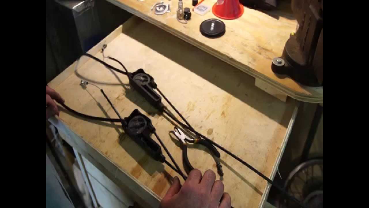 R1100RT throttle & choke cable replacement