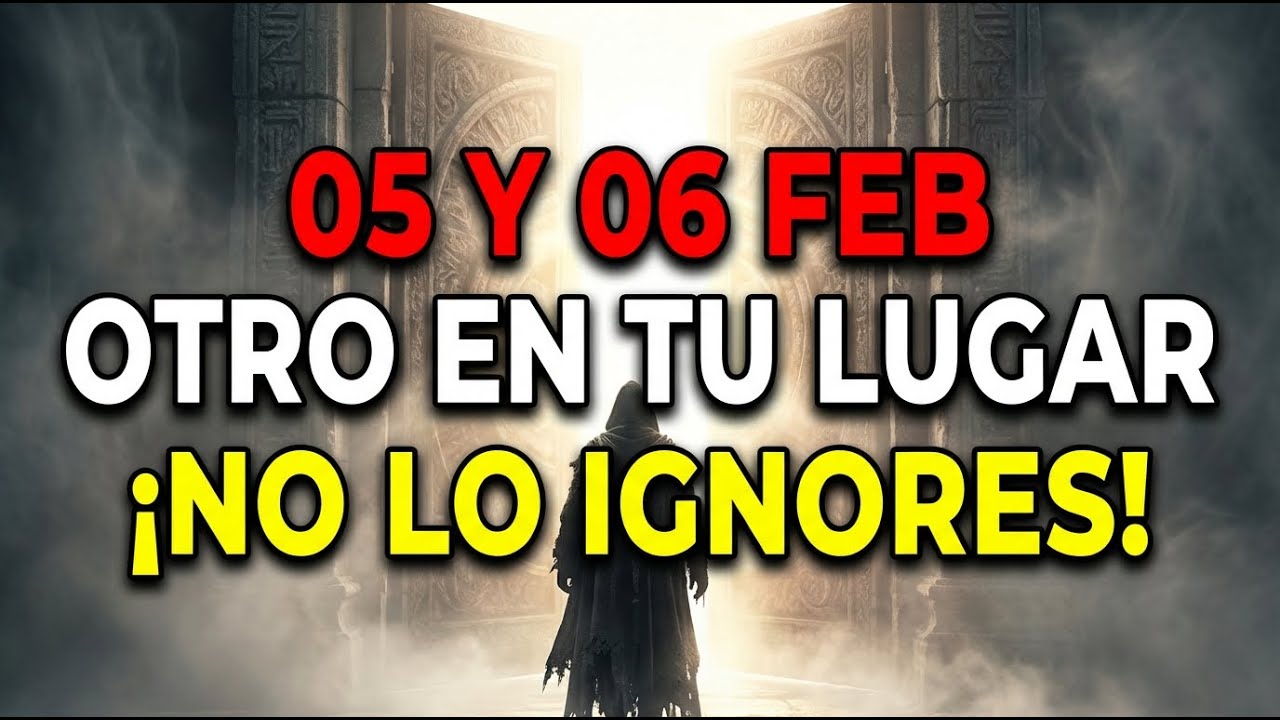 MIGUEL: ESTOY EN TU PUERTA 5 y 6 FEBRERO. SI IGNORAS ESTA SEÑAL, EL ENEMIGO TOMARÁ TU LUGAR...