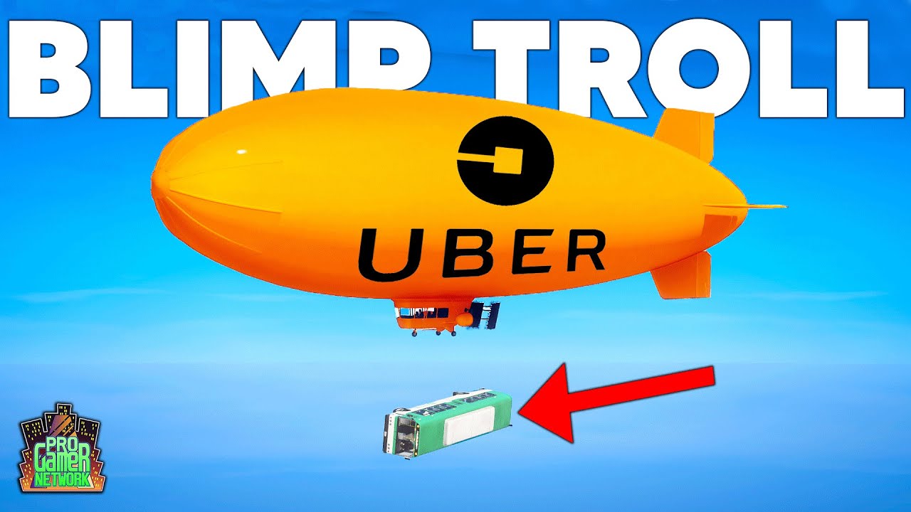 UBER BLIMP DROPS PASSENGERS FROM SKY! | PGN #141