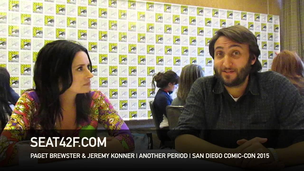 Paget Brewster & Jeremy Konner ANOTHER PERIOD Comic Con 2015 Interview