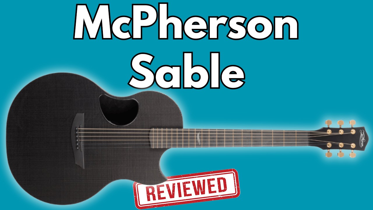 Обзор гитары McPherson Sable из углеволокна