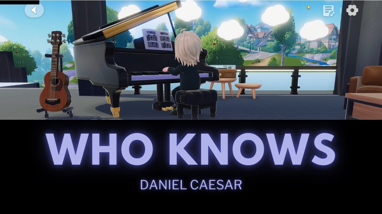 Who Knows - Daniel Caesar | Heartopia Piano