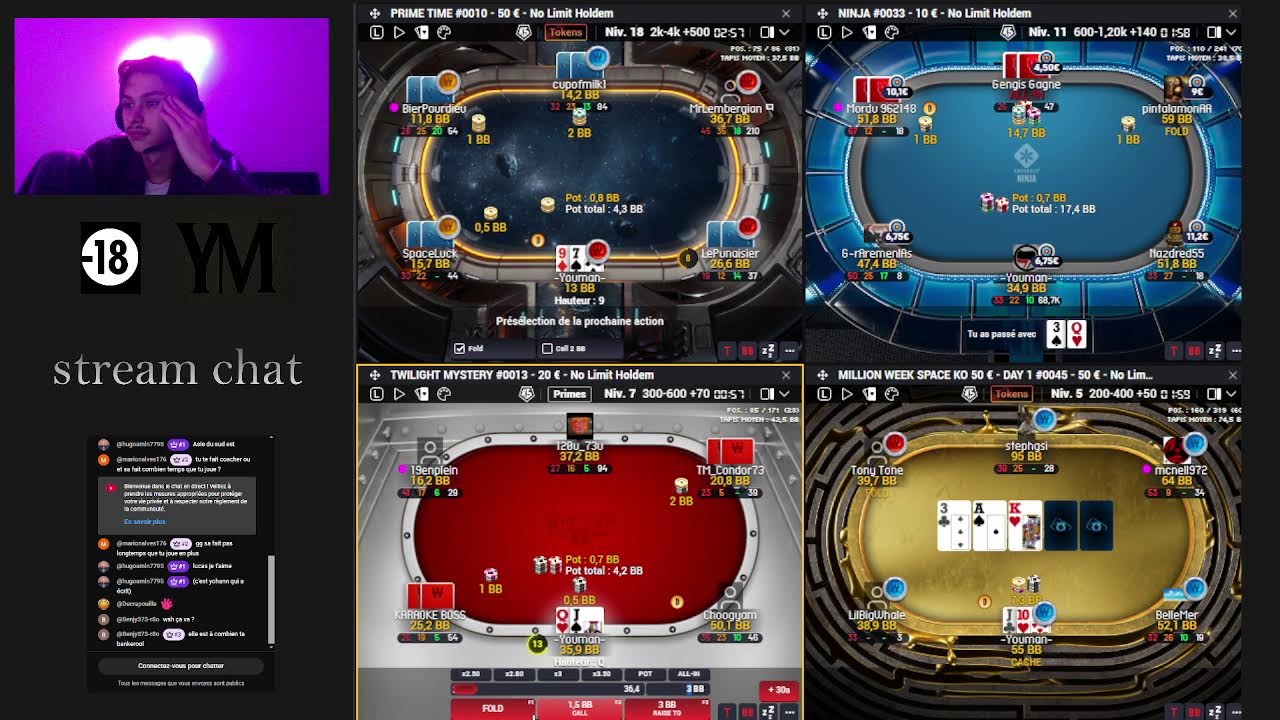 poker MTT sous la nuit tourangelle