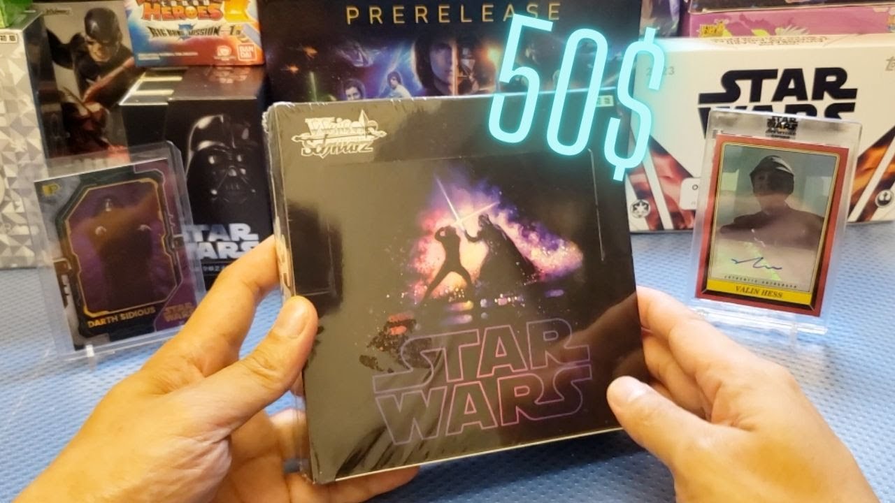 WEISS SCHWARZ STAR WARS FIRST EDITION PRODUCT REVIEW