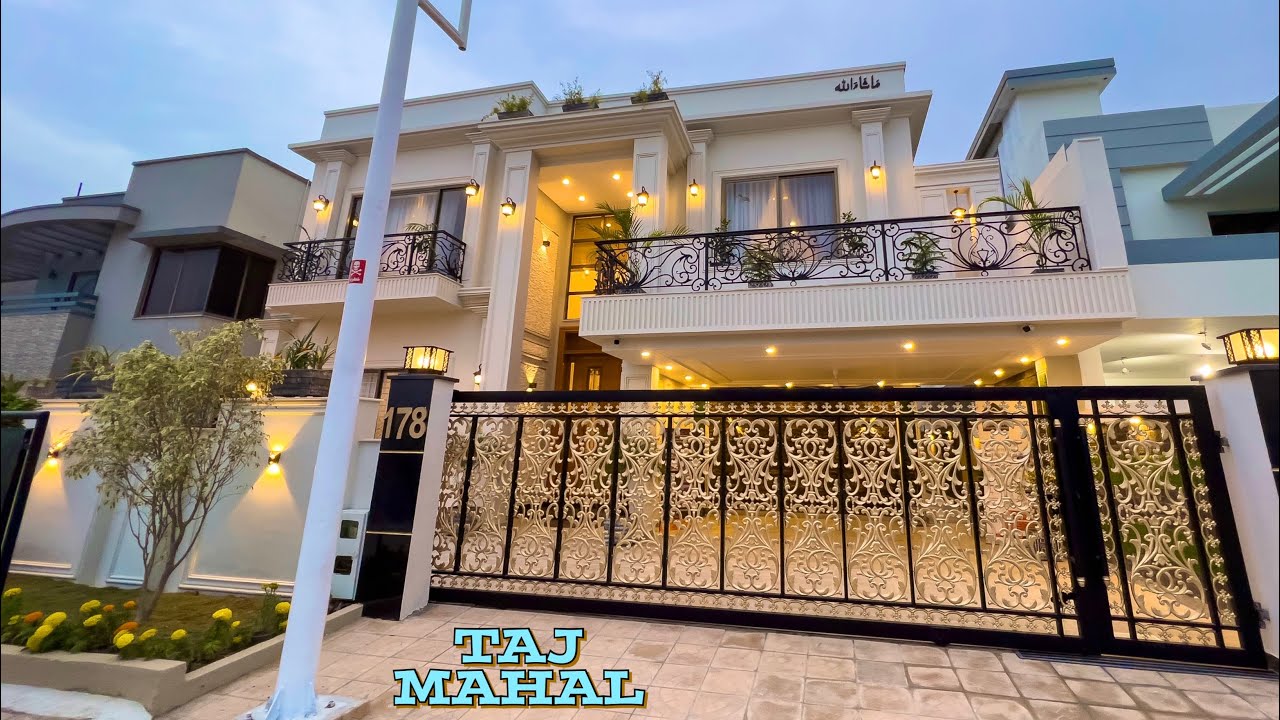 Fully-Furnished 22 Marla TAJ MAHAL House For Sale In Bahria Town Islamabad