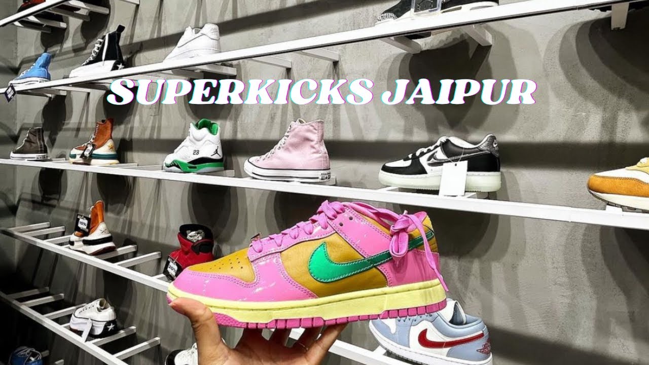 SUPERKICKS the one and only sneaker store in Jaipur!