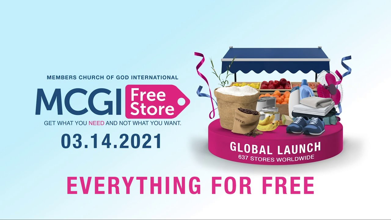 FREE STORE: MCGI Free Store Global Launch on March 14