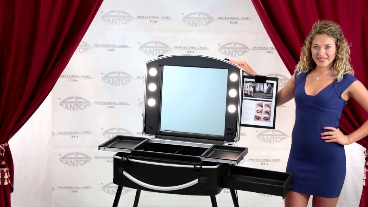 Maleta Trolley para el Maquillaje Profesional Voyager Slim Lux