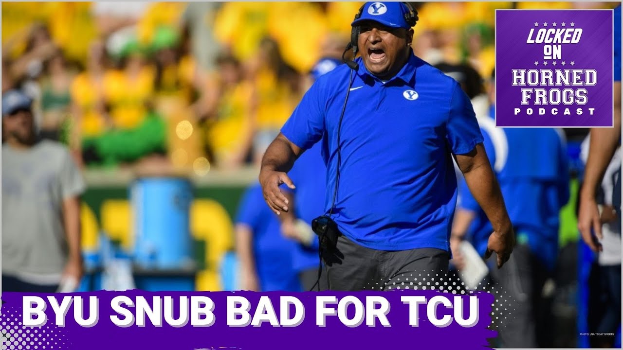 BYU got hosed by the college football playoff committee, and it's bad news for TCU!
