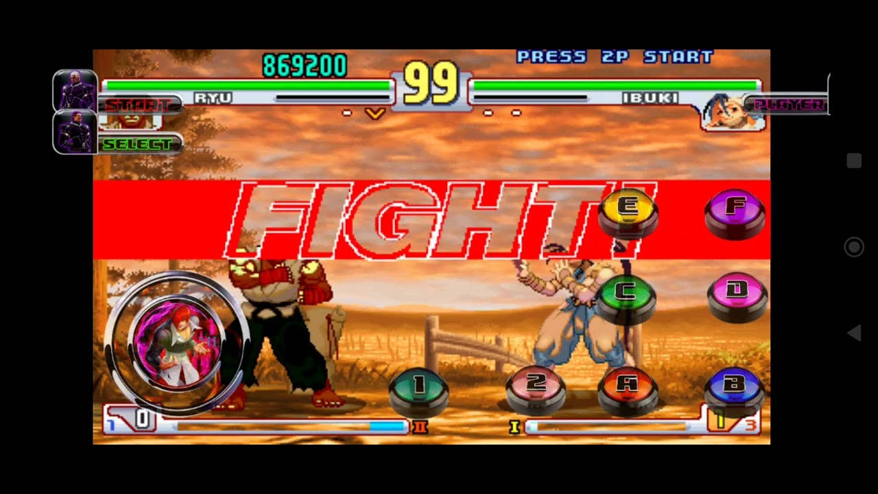 street fighter rom palett