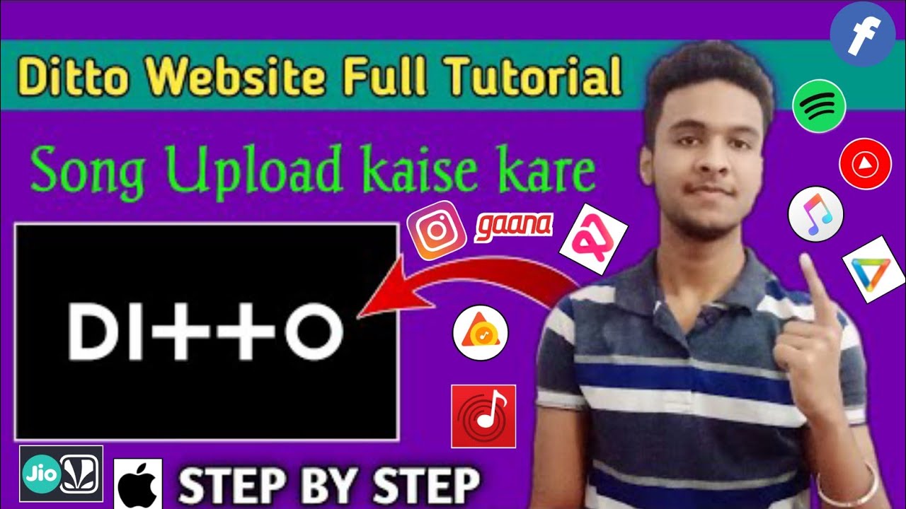 Ditto Music Tutorial | Ditto Music Distribution In Hindi | Ditto Music Upload In Mobile |